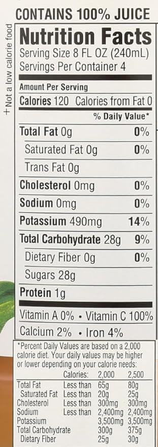Juice Grapefruit Org 32 FO -Pack Of 6
