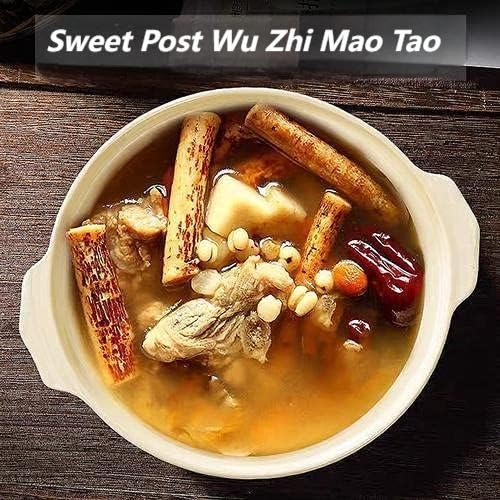Sweet Post Wu Zhi Mao Tao (Hispid Fig Root Ficus Hirta Hairy Fig) 16oz - Stick &amp Ball Cuts | Natural Dried Chinese Herb for Tea Herbal Soups &amp Decoctions | Resealable Bag Unsulphured Whole