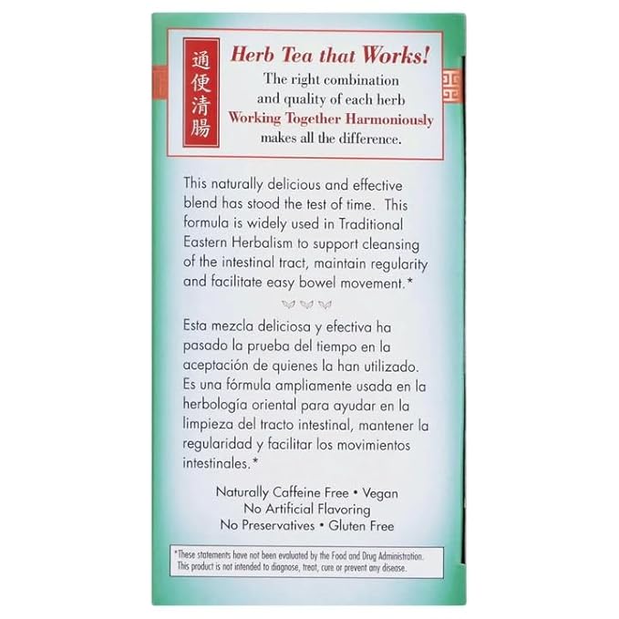 Bravo Teas Colon Cleansing 20 Count (pack Of 6)