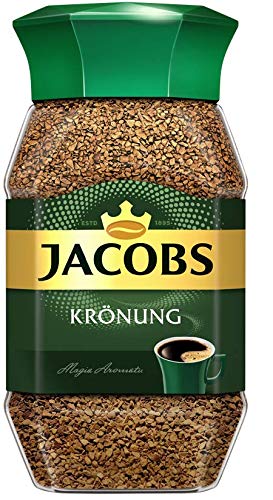 Jacobs Kronung Instant Coffee 100 Gram / 3.52 Ounce (Pack of 4)