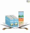 12x Soda SF Dr Perfy 12floz Bundle with 50pc Paper Straws — Refreshing Beverage with Smooth Flavor and Convenient Sipping — Gift Set (13 Items)