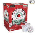 The Original Donut Shop Coffee 24 K Cups Count Pods Capsules (FLAVORS) Light/Medium/Bold Roast Flavored Premium Coffee For Keurig Machine (24 K-Cups Original Donut Shop Peppermint Bark)