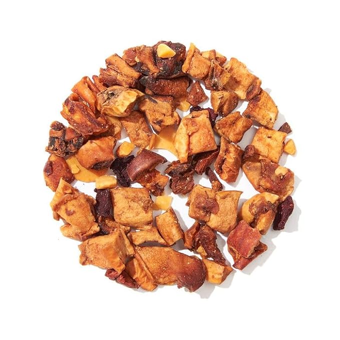 DAVIDsTEA Forever Nuts Herbal Tea – Caffeine-Free Tea Bags with Apple Almond &amp Cinnamon – 65 Tea Bags – Sweet &amp Nutty Dessert-Inspired Blend