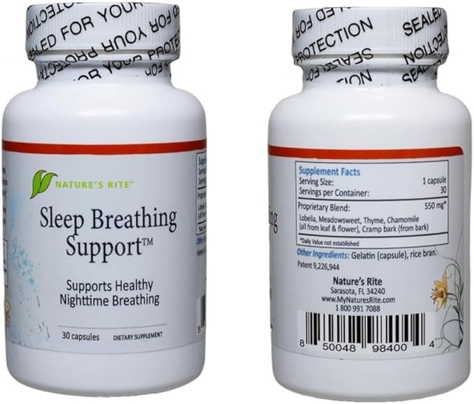Natures Rite 30 Caps Naturally to Relax Natural Assistance for Better Sleep
