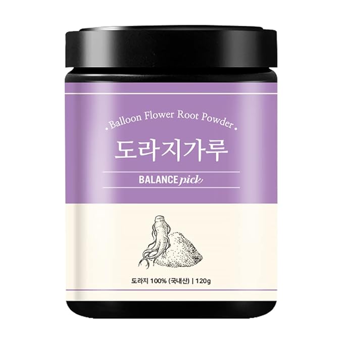 BALANCE PICK Balloon Flower Root Powder 4.23oz / 120g Made in Korea 도라지가루