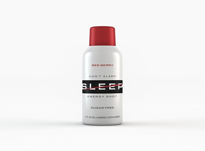 Don't Sleep Energy Shot - Red Berry (12 Pack)
