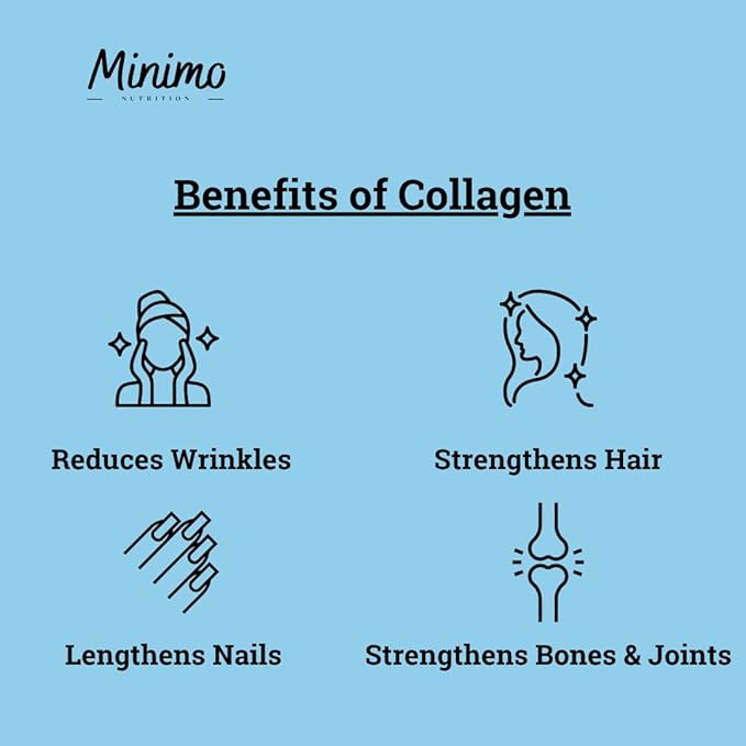 Grass-Fed Hydrolyzed Collagen Peptides Promotes Hair Nail Skin Bone and Joint Health Unflavored 9.9 oz