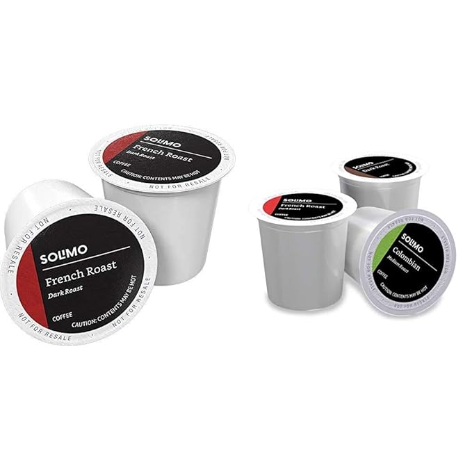 Amazon Brand - Solimo Variety Pack Coffee Pods Compatible with Keurig 2.0 K-Cup Brewers 100 Count (Pack of 2)