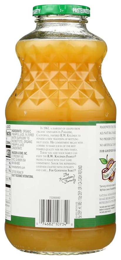 R.W. Knudsen Family Pineapple Juice 36x 32OZ