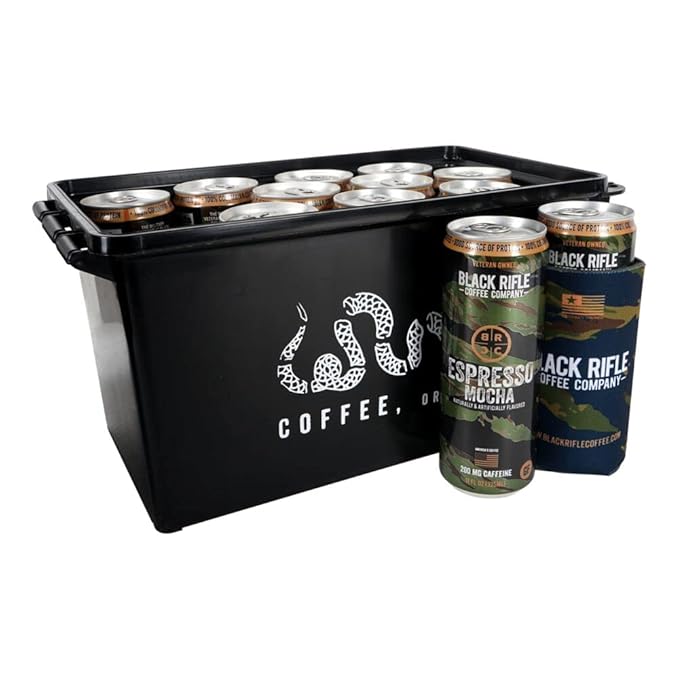 Black Rifle Coffee Company RTD (Espresso Mocha 11 Fl Oz (Pack of 12))
