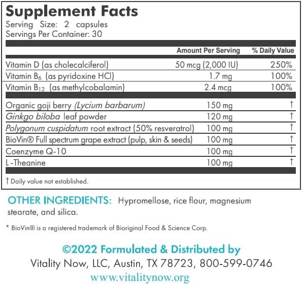 Stem Cell Renew | Boost Your Natural Supply of Stem Cells to Strengthen Mental Sharpness Help Slow Signs of Aging and Restore Youthful Energy - Created by NASA Scientist | 1-Month Supply (60 count)