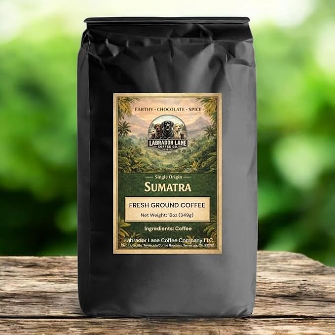 Sumatra - Premium Small Batch Single Origin Coffee - 12oz