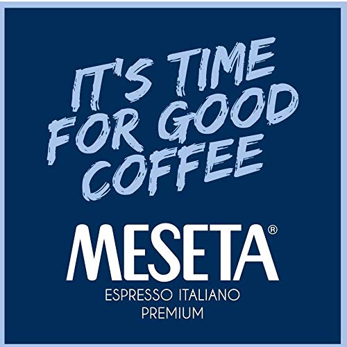 Meseta Bio USDA Organic 100 Nespresso Compatible Coffee Capsule Pack BPA FREE Use in Nespresso Essenza Pixie Citiz Inissia Lattissima Maestria Nespresso Original Line Machines - Grand Espresso