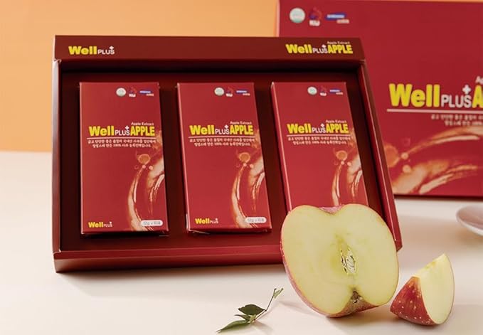 Apple Extract Juice 12g(0.42oz.) x 30pouch - Well Plus Apple Juice