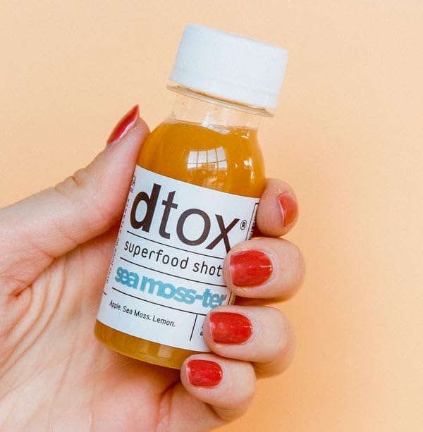 dtox Juice – Sea Moss-TER (12-Pack Superfood Shots)