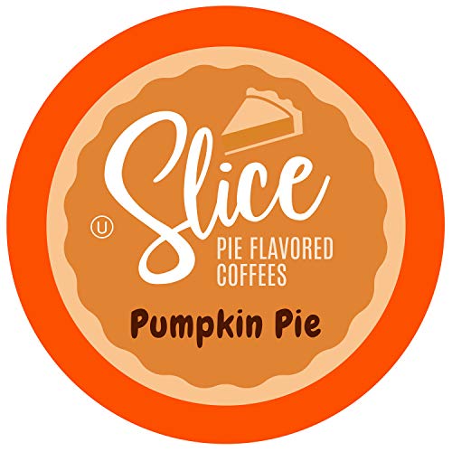 Slice Coffee Flavored Coffee Pumpkin Pie Compatible with K Cup Brewers Including 2.0 40 Count