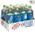 Vintage Lemon Lime Seltzer 33.8 Fl Oz Bottle Pack of 12