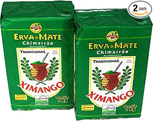 2 Pack Ximango 1 kg – Ximango Yerba Mate Chimarrao - 35.27 Oz