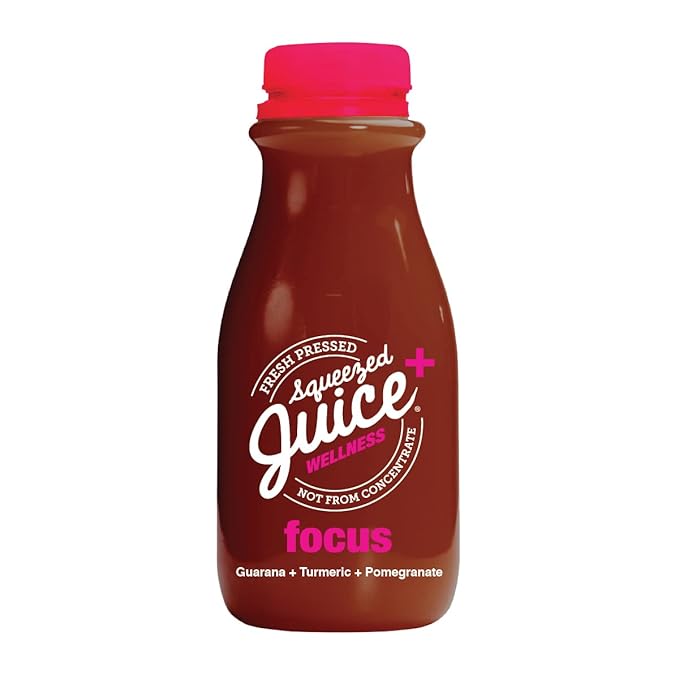 Squeezed Juice Functional MIXED BOX - 11 FL OZ Single-Serve Bottles 2 Bottles of 3 Flavors 6 Pack - 100% Juice