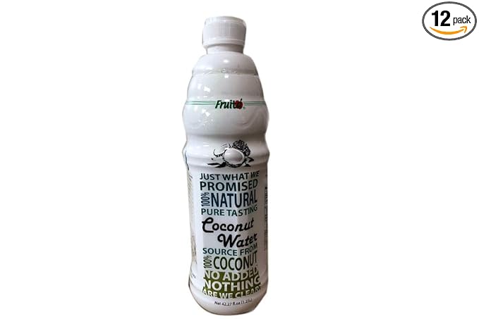 Coconut Water 100% Natural - 42.27fl oz (Pack of 12)