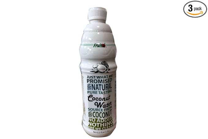 Coconut Water 100% Natural - 42.27fl oz (Pack of 3)