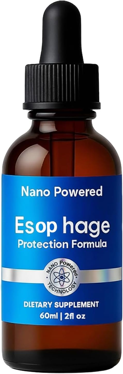 Nano Powered Esophageal DropsSoothes Digestive Discomfort &amp Supports a Healthy Throat and Stomach Environment