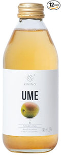 KIMINO DRINKS Sparlking Ume Juice 8.45 FZ (Pack of 12)