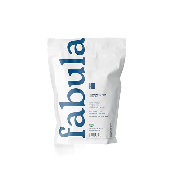 Fabula Coffee Variety Pack - Medium Decaf Dark Whole Beans - 3 bags (12 oz. each)
