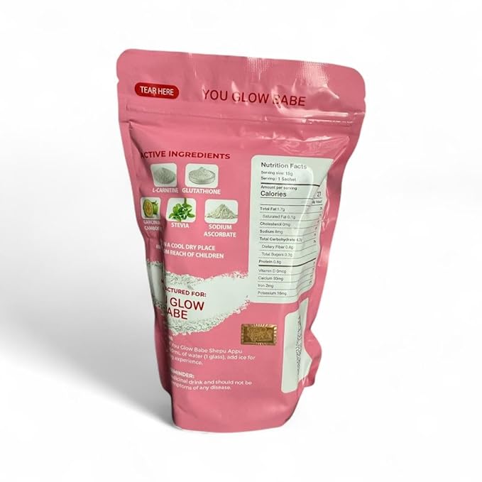 20 Sachets You Glow Babe Shepu Appu Juice Powder 15g x 20 sachets