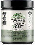 TERRA ORIGIN Healthy Gut Mint Flavor |30-Servings with L-Glutamine Zinc Glucosamine Slippery Elm Bark Marshmallow Root and More!