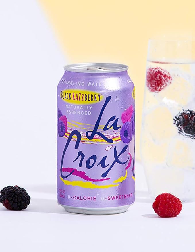 La Croix Beach Plum Guava Sao Paulo Black Razzberry Sparkling Water Variety Pack 12oz (Pack of 10 Total of 120oz)