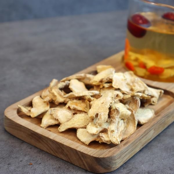 Royal Seafood USA Dried Ginger Slices 8oz No sugar herbal tea healthy tea Vegan Dry Ginger 九龍堂 干姜 干姜片 干姜茶 养生 健康