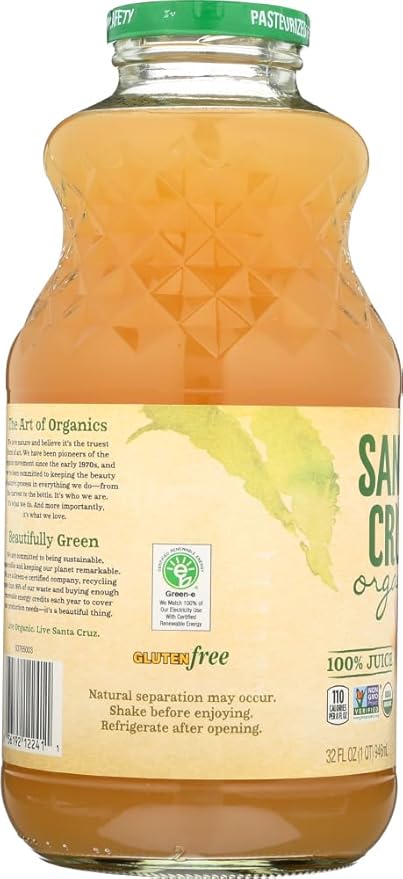 Organic Apple Quart Juice (Pack of 12) - Pack Of 12