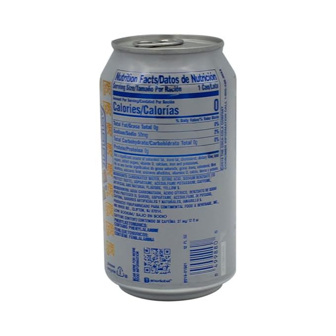 Inca Kola Diet Soda 12-Pack Refreshing Golden Cola Flavor + Free DEMAYA Reusable Bag!