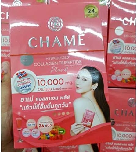 Chame Hydrolyzed Colla Tripeptide Plus 10000 mg. (10 Sachets) Ready2White