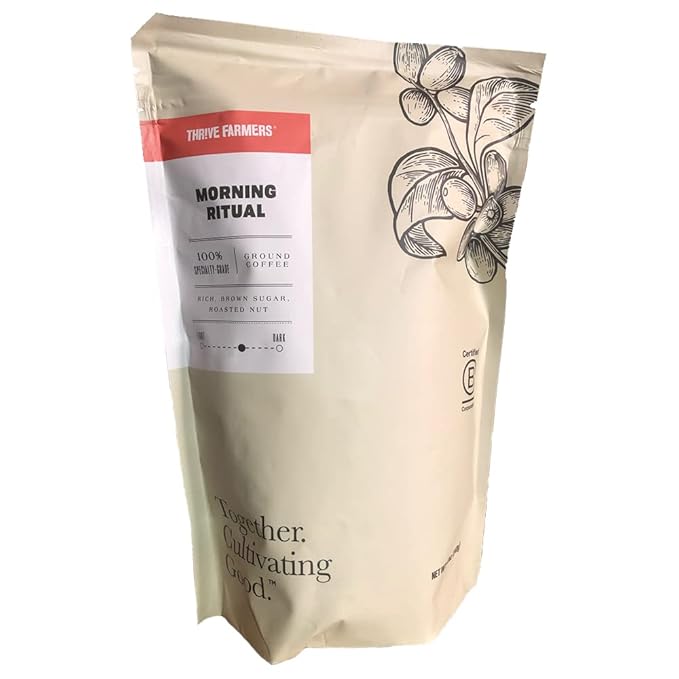 Thrive Farmers Dark Roast Morning Ritual ground coffee - ground coffee