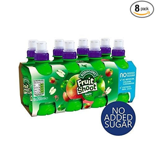 Robinsons Fruit Shoot Apple No Added Sugar 8 x 200ml