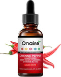 Cayenne Pepper Drops Supplement with Hawthorn Berry Vitamin D3 + K2 Beet Root Ceylon Cinnamon Turmeric Curcumin Organic Panax Ginseng for Energy Immune &amp Bone Support–2 fl oz