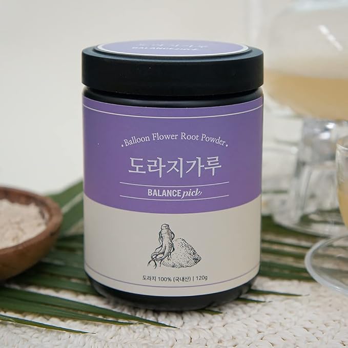 BALANCE PICK Balloon Flower Root Powder 4.23oz / 120g Made in Korea 도라지가루