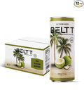 BELTT Coconut Water 10.8 fl oz (Pack of 12) – 100% Pure Coconut Water Not From Concentrate No Sugar Added No Preservatives Natural Electrolyte Drink
