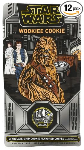Bones Coffee Co Ground Wookiee 12 oz (Pack of 12)