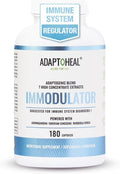 ADAPTOHEAL Immodulator - Adaptogenic Supplement for Well-Being with Ginseng Ashwagandha Reishi Mushroom - Supports Stress Response Mood Balance and Immune System Function (180 Capsules/700 mg)