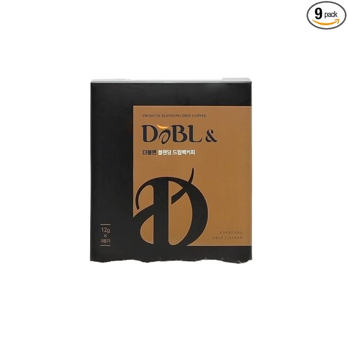 Gabia DEBL&amp Drip Coffee Bag (Devil's Temptation) Single-Serve Pour Over Drip Coffee with Bold Deep Aroma &amp Taste Perfectly Blended by SCA Pro Roaster Made in Korea