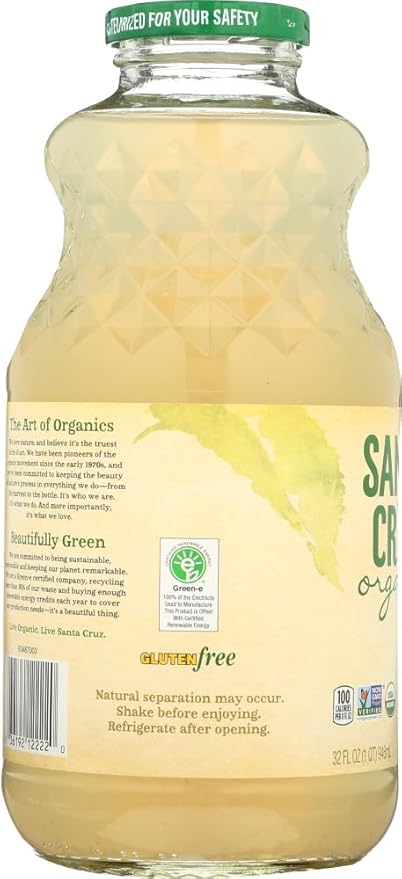 Santa Cruz Limeade Juice OG2 32 oz. (Pack of 12)