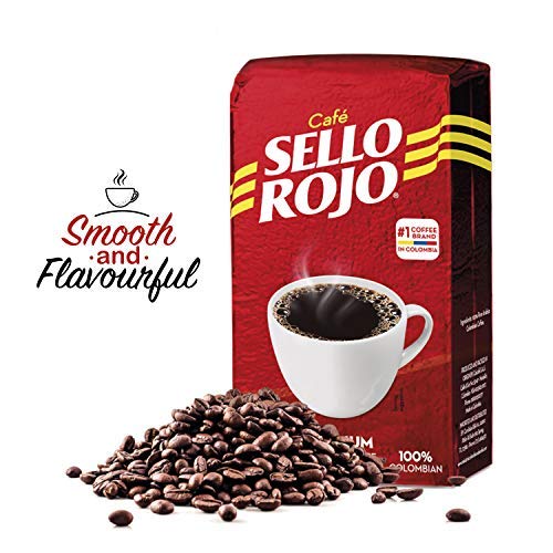 Sello Rojo Tradicional Medium Roast Ground Coffee Bag 35.27 oz Pack of 2