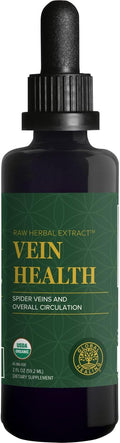 Global Healing Plant-Based Vein Health Liquid Vegan Supplement Drops to Support Blood Flow &amp Circulation Helps with Spider &amp Varicose Veins for Healthy Legs - Organic Horse Chestnut Root - 2