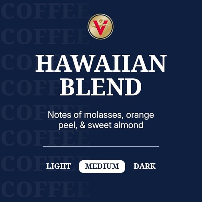 Victor Allen's Coffee Hawaiian Blend Medium Roast 42 Count Single Serve Coffee Pods for Keurig K-Cup Brewers (formerly Kona Blend)