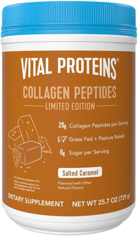 Vital Proteins Collagen Peptides Powder Salted Caramel 25.7 0z