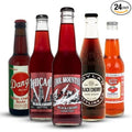 Ultimate Cherry Soda Sampler - Premium Root Beer Variety Mix Case - Gourmet Sodas from All Around the Country - 12oz (24-Pack)