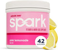 AdvoCare Spark - Energy Drink Mix - Vitamin &amp Amino Acid Supplement - Supports Energy &amp Focus - Portable Immune Support - Sugar-Free - Pink Lemonade (10.5 oz)
